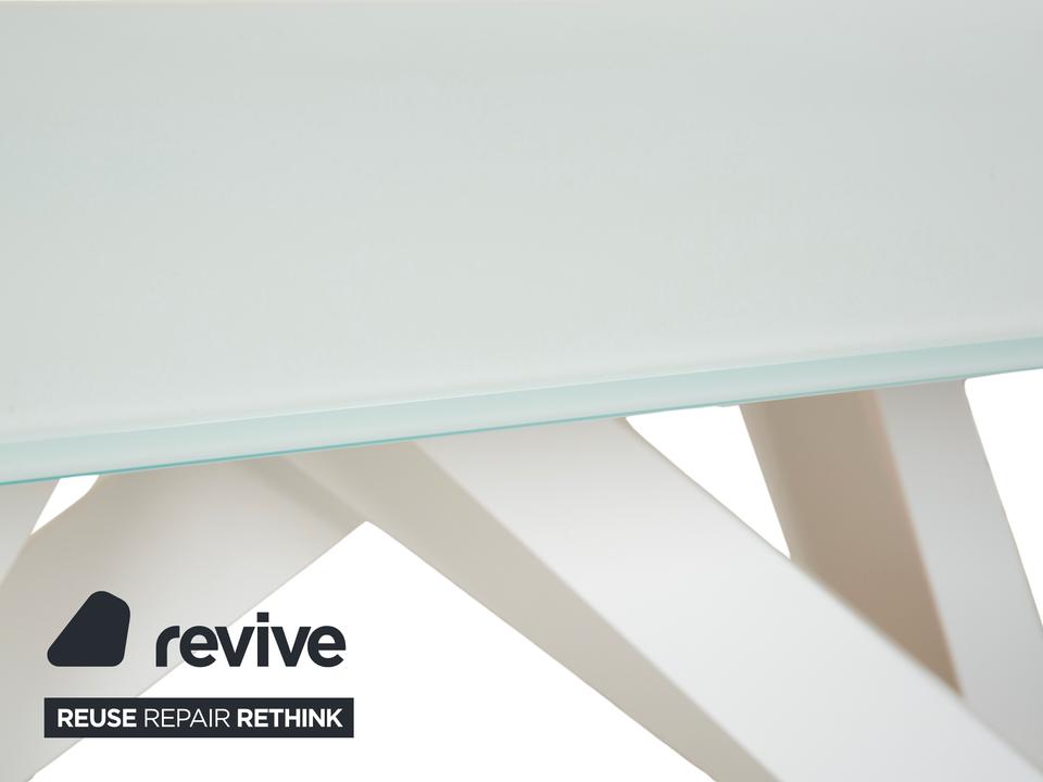 Bonaldo Big Table Glas Esstisch Weiß – Bild 3
