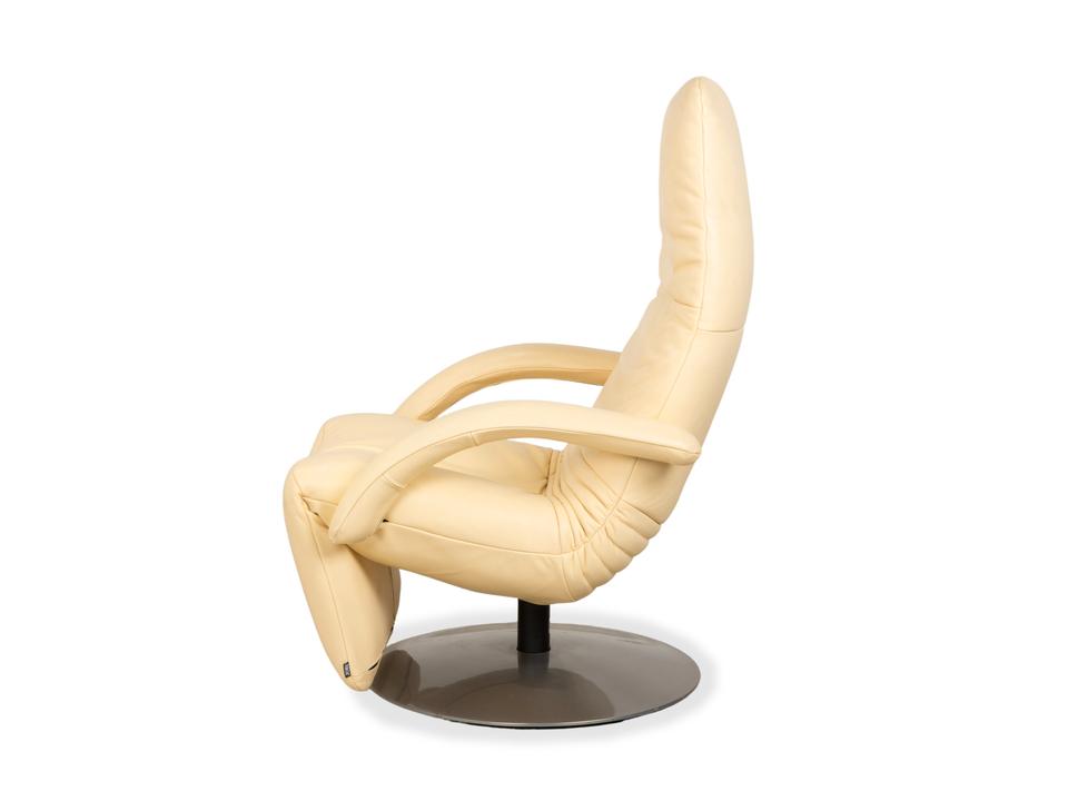 Jori Yoga Mono Move Leder Sessel Creme manuelle Funktion – Bild 16