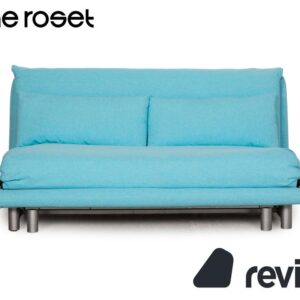 ligne roset Multy Stoff Dreisitzer Blau Sofa Couch