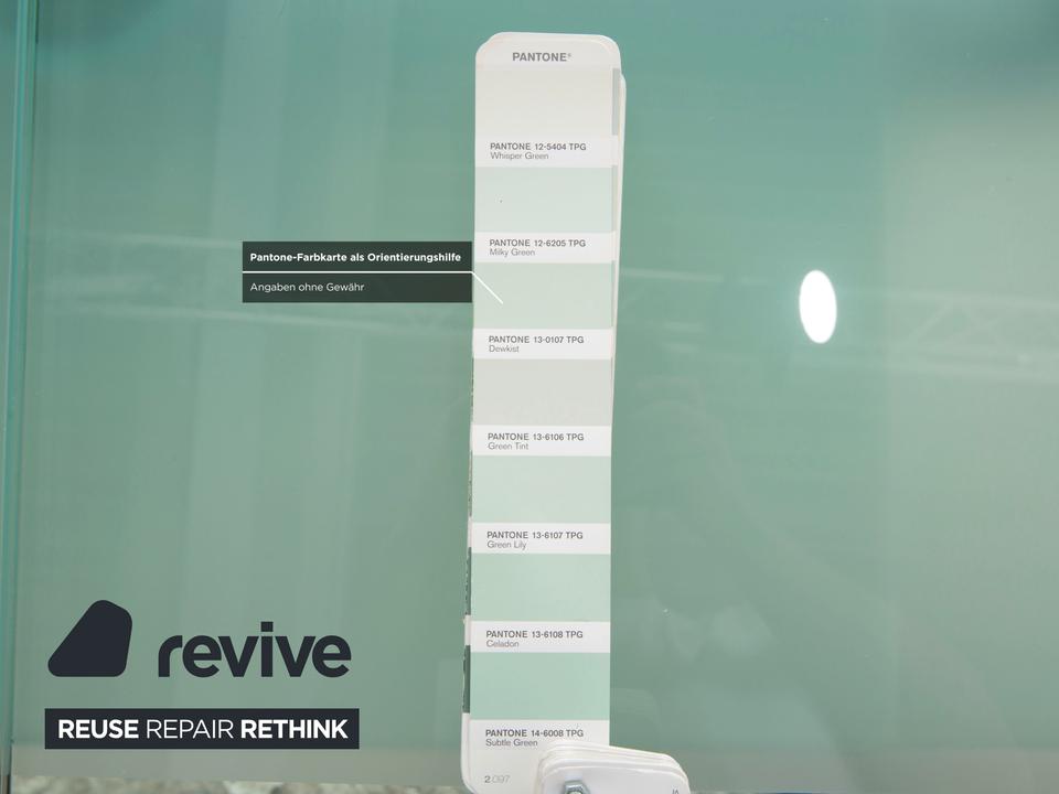 Ronald Schmitt K5000 Glas Esstisch Silber Chrom manuelle Funktion – Bild 10