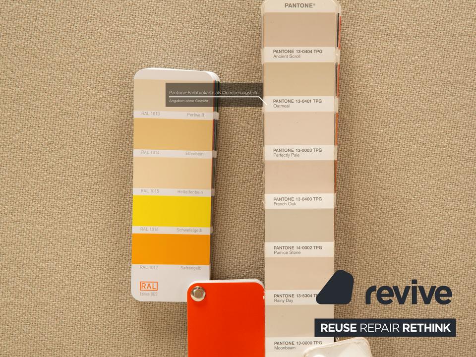 Cor Conseta Stoff Sessel Beige Creme – Bild 6