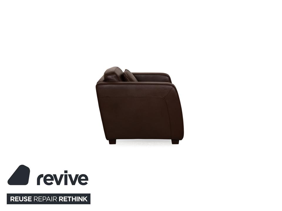 Machalke Leder Sessel Braun – Bild 9