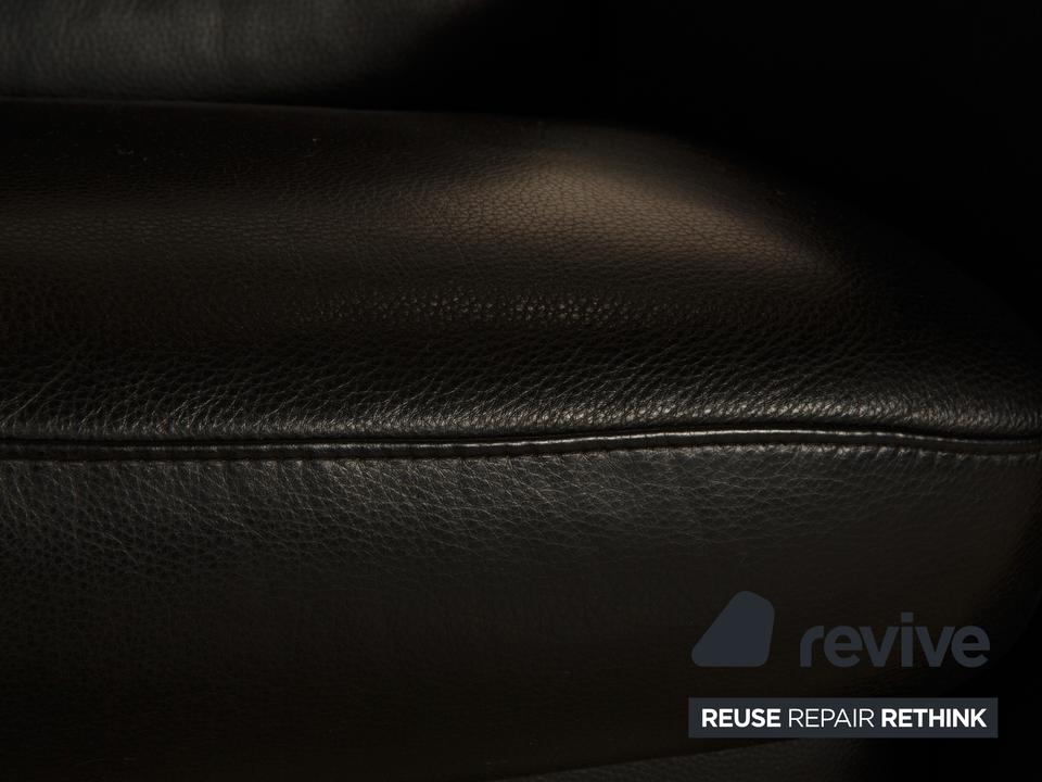 Stressless Arion Leder Sessel Schwarz manuelle Funktion – Bild 4