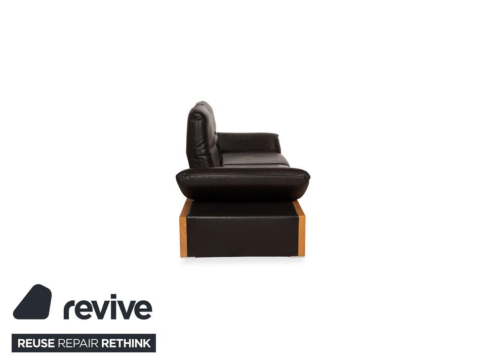 Koinor Harriet Leder Dreisitzer Dunkelbraun manuelle Funktion – Bild 12