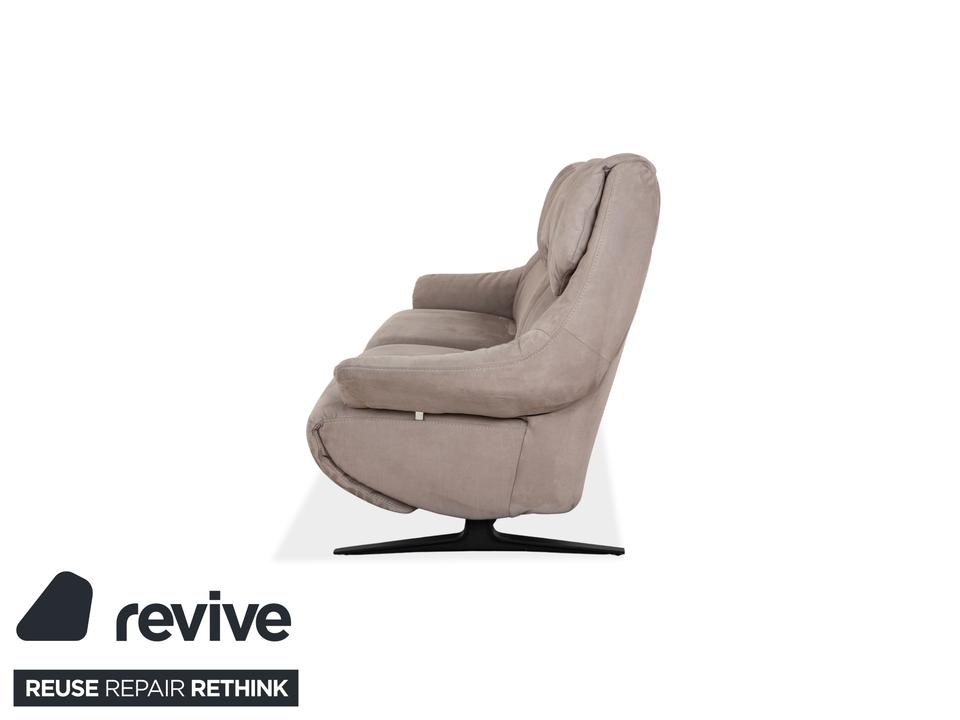 Mondo Malu Stoff Zweisitzer Grau Taupe Sofa Couch – Bild 9