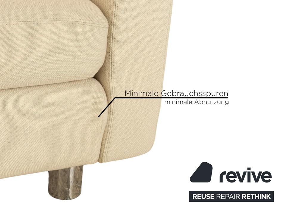 Cor Conseta Stoff Sessel Beige Creme – Bild 4