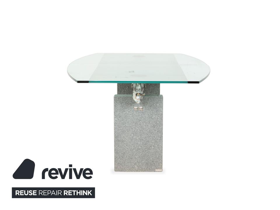 Ronald Schmitt K5000/E Glas Esstisch Silber Granit manuelle – Bild 12