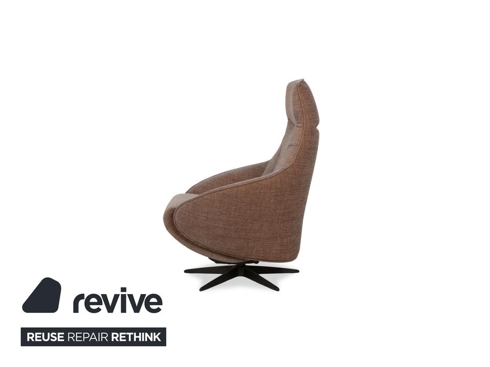 Sitting Vision MV 248 Stoff Sessel Beige Braun inkl. Hocker – Bild 11