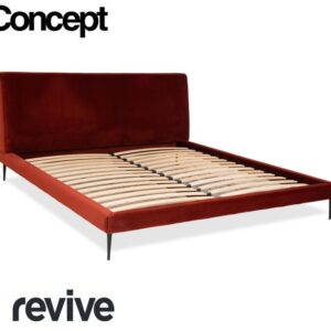 BoConcept Stoff Bett Rot 180x200