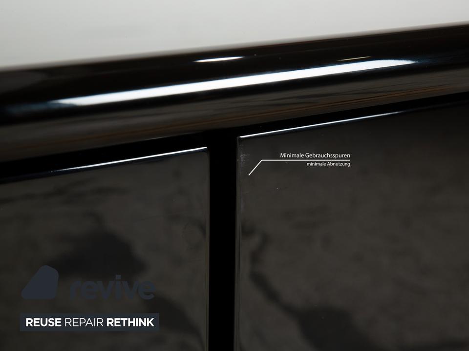 Verardo Holz Sideboard Schwarz – Bild 8