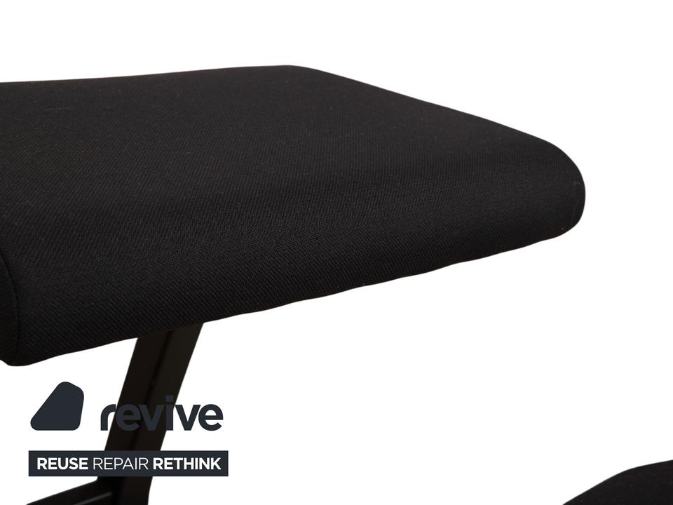 Varier Variable Holz Esche Hocker Natur Stoff Orange Apricot – Bild 6