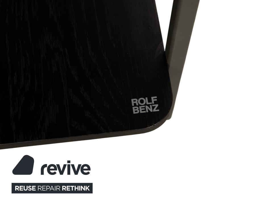 Rolf Benz 987 Couchtisch Holz Metall Beistelltisch Schwarz – Bild 8