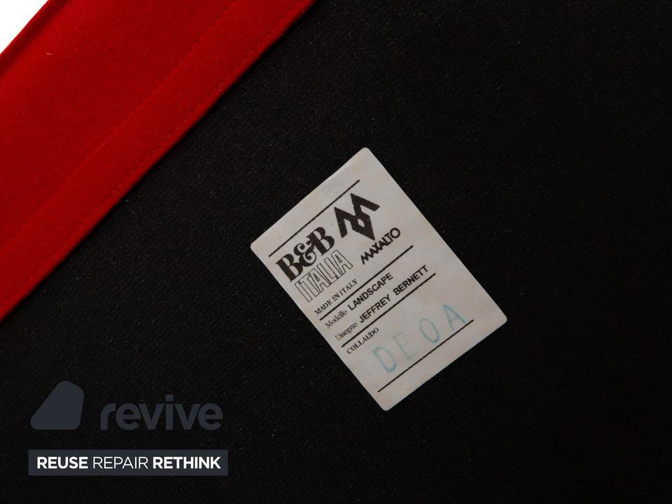 B&B Italia Landscape Stoff Liege Rot – Bild 6