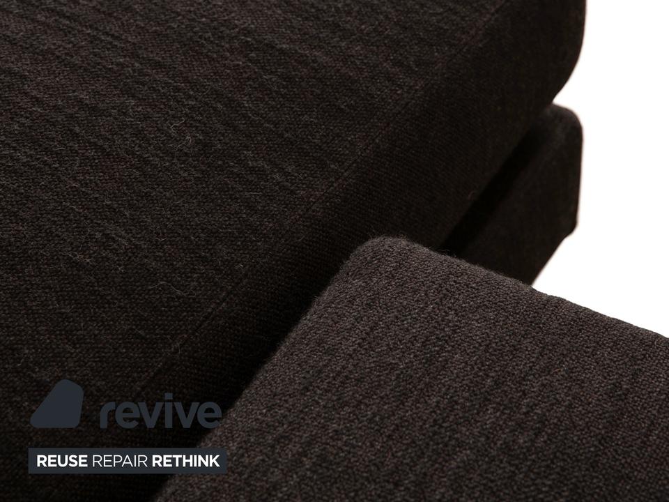 Minotti White Stoff Ecksofa Grau Sofa Couch – Bild 3