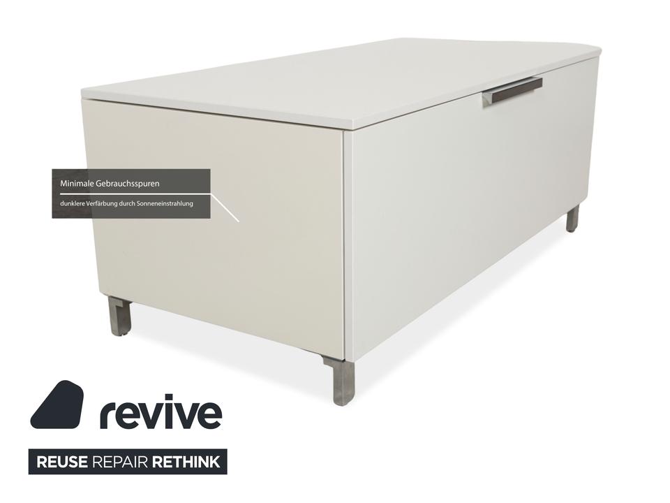 Ligne Roset Everywhere Holz Sideboard Weiß Lowboard – Bild 7