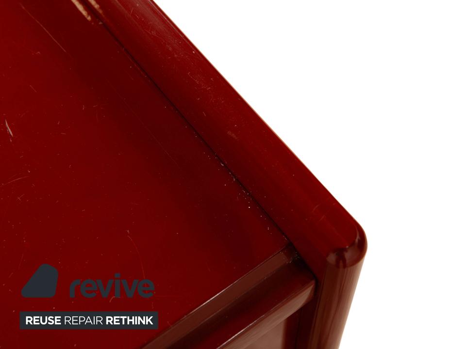 B&B Italia Olinto Holz Sideboard Rot – Bild 7