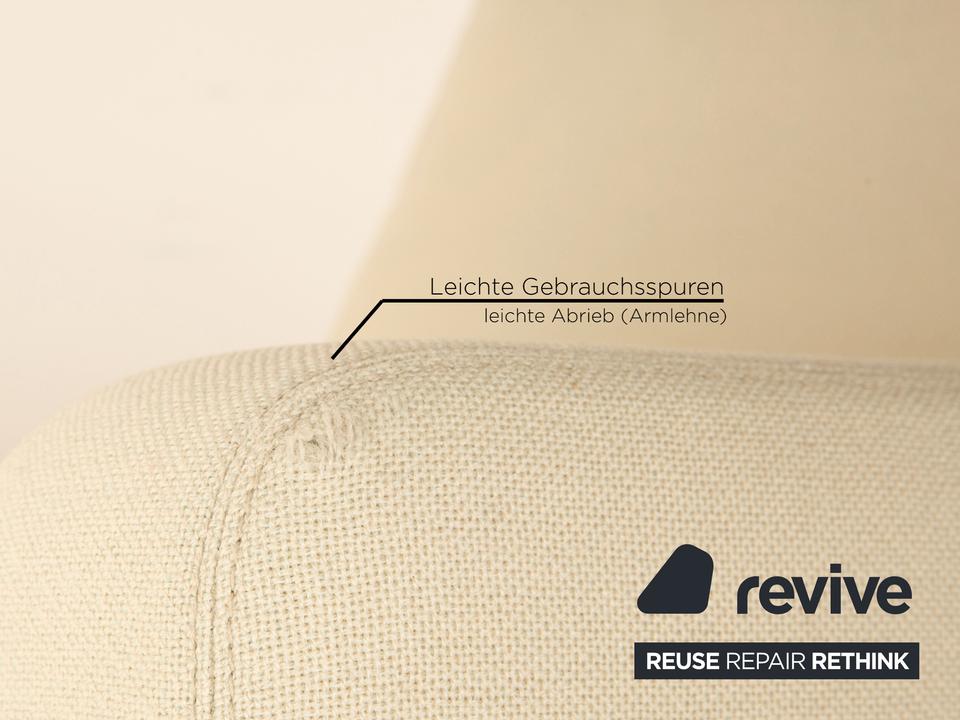 Cor Conseta Stoff Sessel Beige Creme – Bild 5