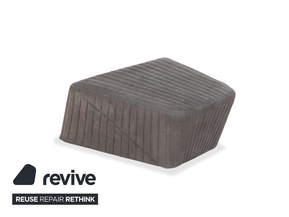 ligne roset Facett Stoff 2x Sessel Hocker Grau – Bild 6