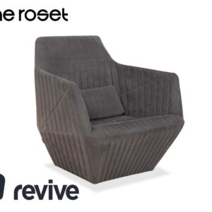 ligne roset Facett Stoff Sessel Grau