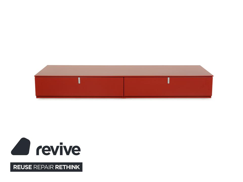 Kettnacker Holz Sideboard Rot Lowboard – Bild 9