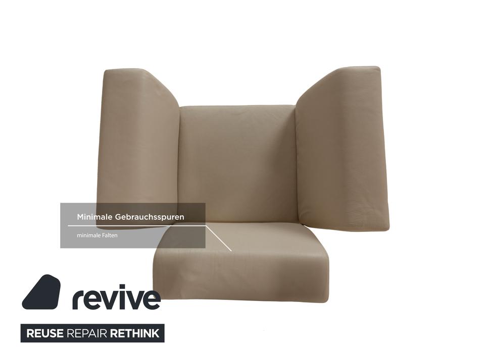 COR Clou Leder Sessel Creme manuelle Funktion – Bild 10