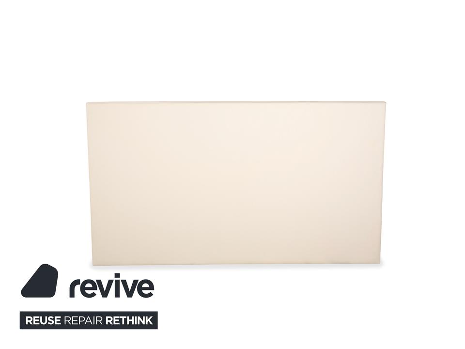Boxspringliebe Stockholm Bett Kunstleder Creme Beige – Bild 12