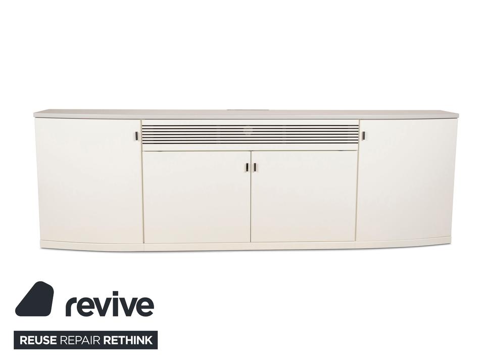 Musterring Kira Holz Sideboard Weiß Grau – Bild 12