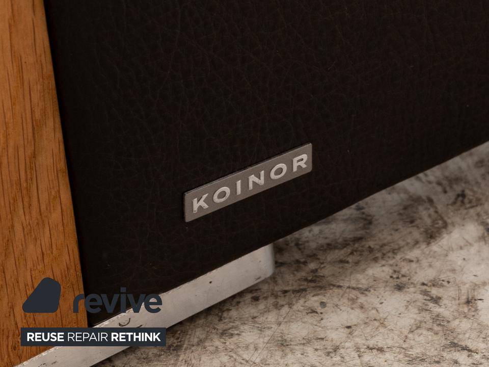 Koinor Harriet Leder Dreisitzer Dunkelbraun manuelle Funktion – Bild 7