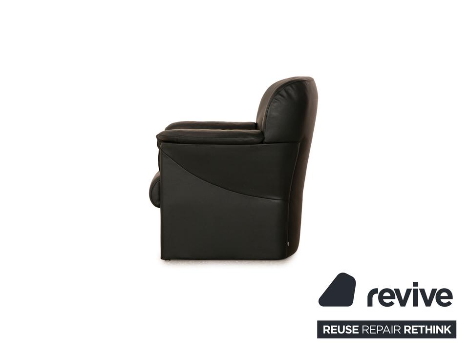 Jori Leder Sessel Dunkelgrün – Bild 10