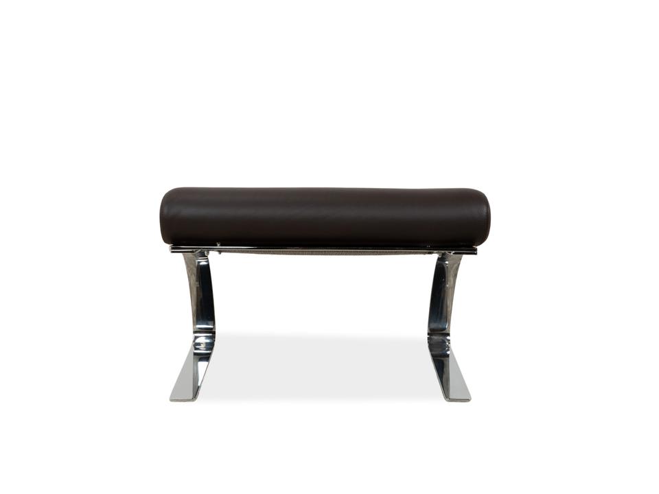 Cor Sinus Leder Sessel Schwarz inkl. Hocker – Bild 14