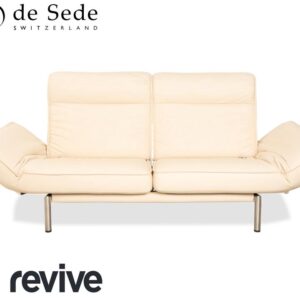 de Sede DS-450 veganes Leder Zweisitzer Couch Creme Beige ✨