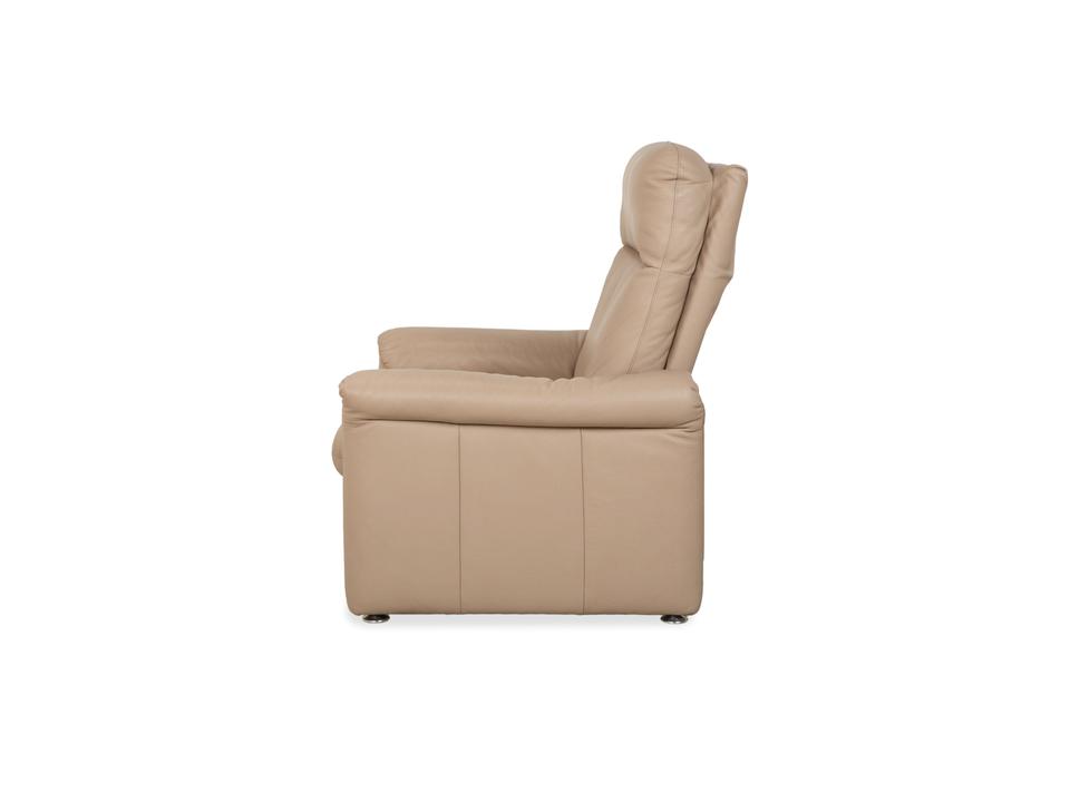 Willi Schillig Ergoline Leder Sessel Creme Beige manuelle – Bild 17