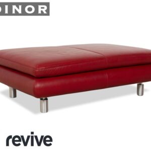 Koinor Leder Hocker Rot
