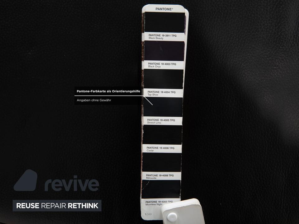 Stressless Arion Holz Leder Hocker Couchtisch Schwarz Rollen – Bild 7