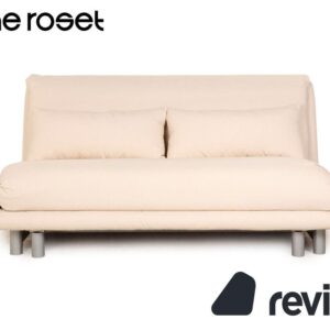 Ligne Roset Multy Stoff Sofa Creme Dreisitzer Schlafsofa Couch ✨