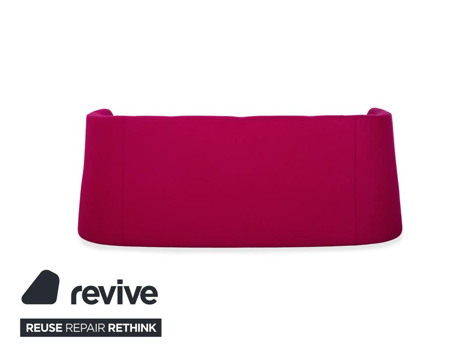 Brühl Powder Stoff Zweisitzer Rosa Pink Magenta Sofa Couch – Bild 12