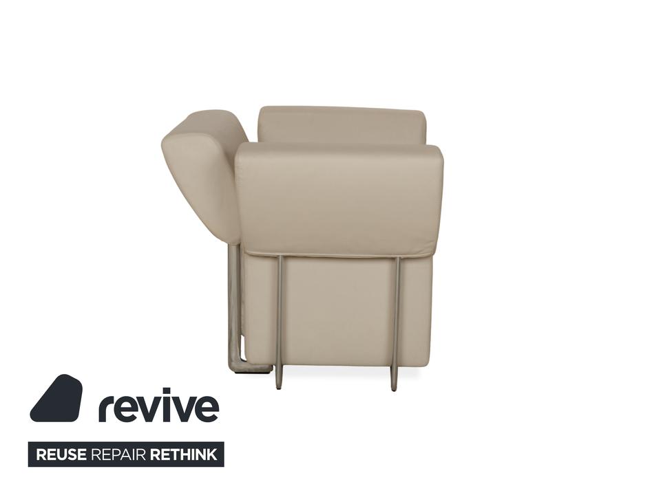 COR Clou Leder Sessel Creme manuelle Funktion – Bild 13