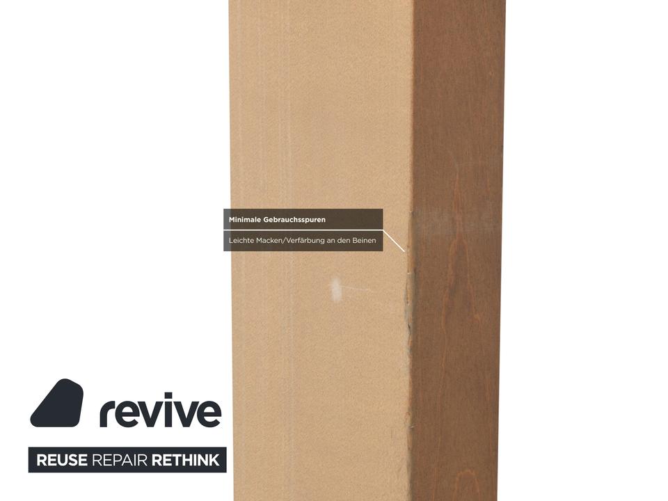 Rolf Benz Glas Esstisch Braun Ausziehfunktion Holz Rauchglas – Bild 11