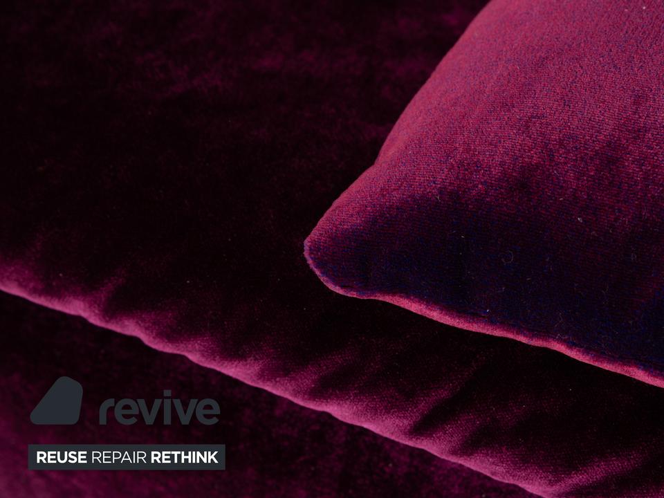 Bretz Filousof Stoff Viersitzer Lila Sofa Couch – Bild 3