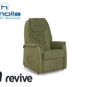 Himolla Cumulus Stoff Sessel Grün Oliv elektr. Funktion