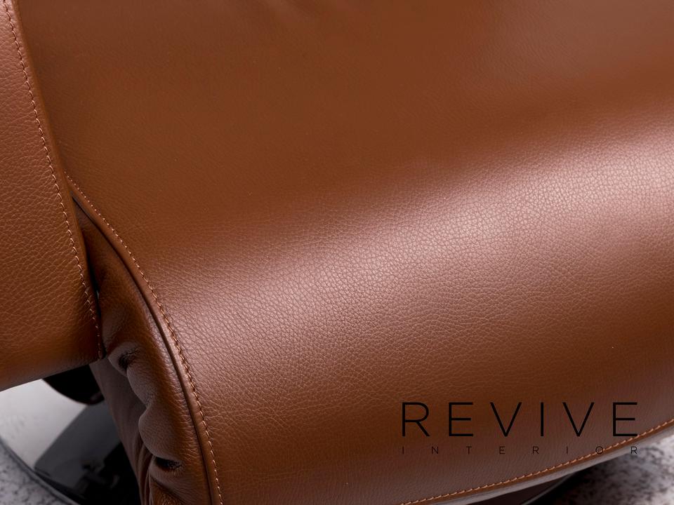 FSM Evolo Leder Sessel Braun Relax Funktion #9605 – Bild 5