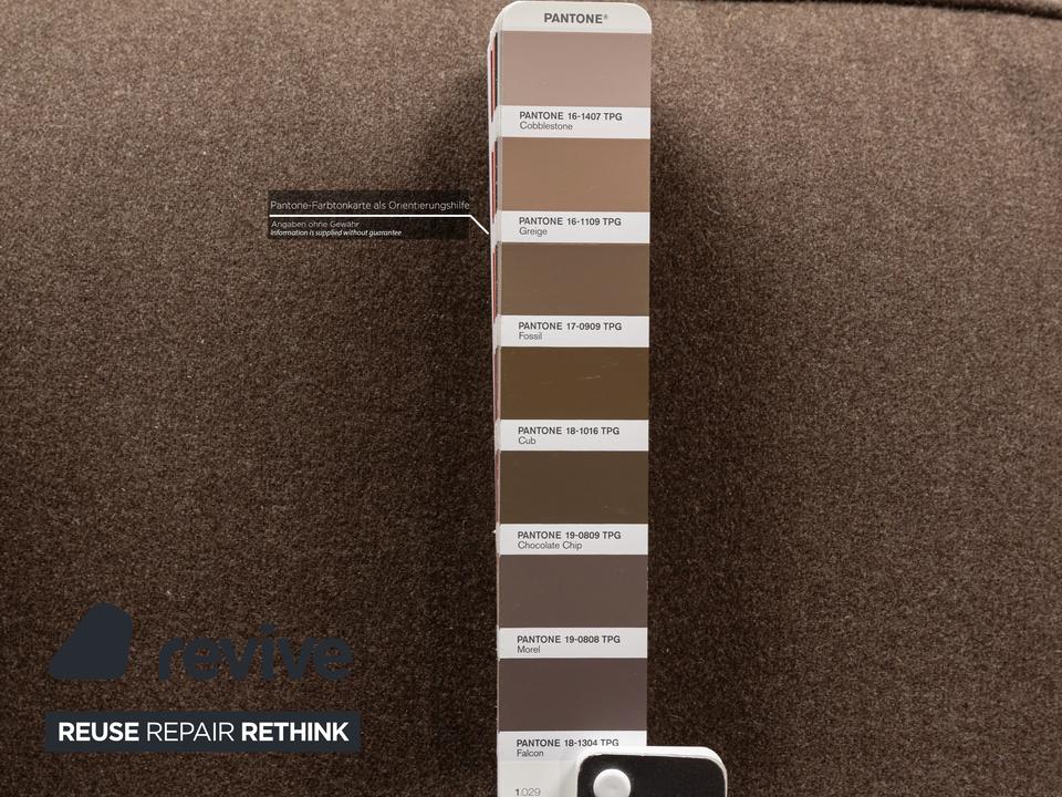 Cassina Le Corbusier LC 2 Stoff Sessel Braun – Bild 5