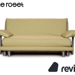 ligne roset Multy Stoff Dreisitzer Gelb Grün Sofa Couch ✨