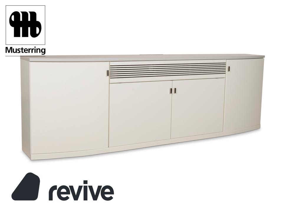 Musterring Kira Holz Sideboard Weiß Grau