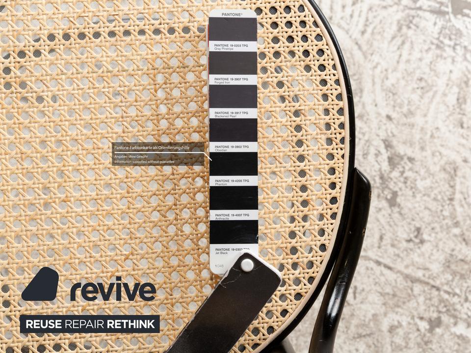 Thonet Nr. 207 R Holz Stuhl Esszimmer Braun Schwarz Kaffeehaus – Bild 7