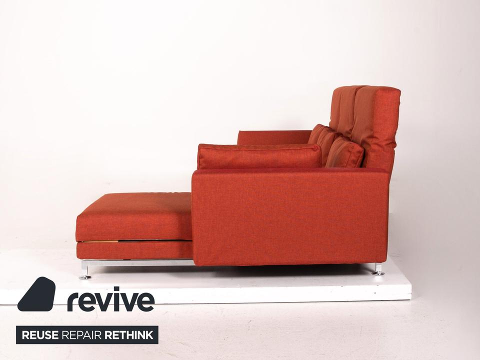 Brühl Moule Stoff Ecksofa Terrakotta Rot Relaxfunktion Funktion ✨ – Bild 13