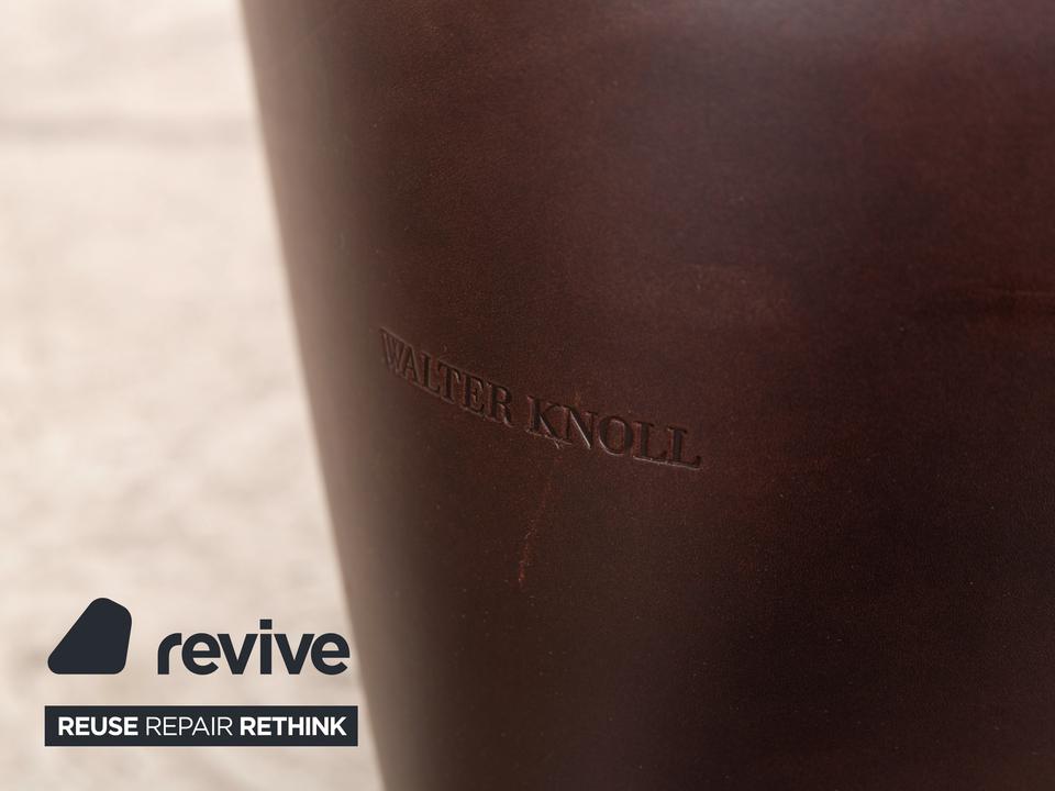 Walter Knoll Grand Suite Stoff Sofa Garnitur Creme Leder – Bild 9