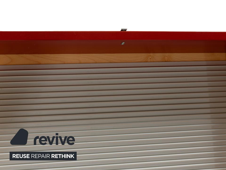 Kettnacker Holz Sideboard Rot Lowboard – Bild 6