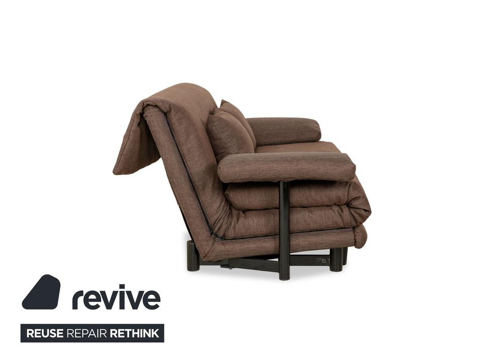 Ligne Roset Multy Stoff Dreisitzer Sofa Braun manuelle Funktion ✨ – Bild 9