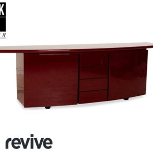 WK Wohnen Tonda Holz Sideboard Rot